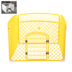 4-8 panelleri evcil hayvan oyun parkı muhafaza köpek kulübesi pet köpek yavrusu zemin evcil hayvan çiti panelleri olabilir artan - Product Image 6