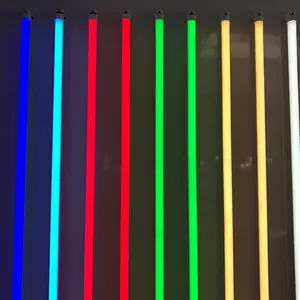 RGB (红绿蓝粉紫色T8 G13 Led灯管1ft ~ 8英尺AC85-265V