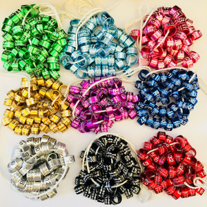 Populaire aluminium vogelringen/kettingen voor kanaries te koop - Product Image 6