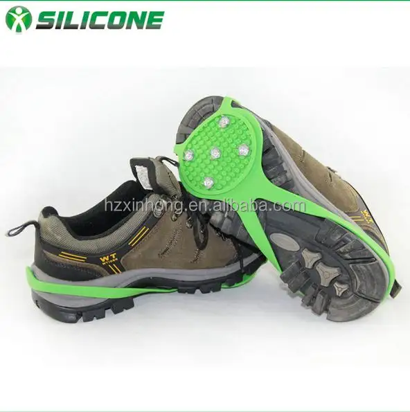 Non-slip Over Shoe Crampons Snow & Ice Cleats Grips
