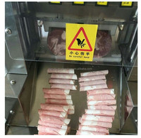 Mesin Pemotong Irisan Daging Sapi Beku, Alat Pengiris Irisan Daging Domba Dingin | Mekanisme Pemotong Daging Beku