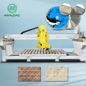 YTQQ-500 Infrared Stone Slab Cutting Bridge Saw Stone Edge Cutting Bridge Saw Machine