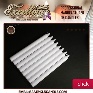 White candle/wholesale white cande/ velas - Product Image 1