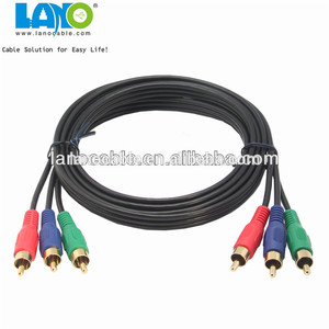 venta al por mayor de sexo chino de vídeo de color rojo la codicia 3 av rca de salida de tv por cable de audio - Product Image 4