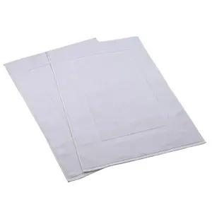 <span class=keywords><strong>Tapis</strong></span> <span class=keywords><strong>de</strong></span> bain jacquard personnalisé, <span class=keywords><strong>blanc</strong></span>, pour <span class=keywords><strong>sol</strong></span> d'hôtel, prix d'usine, vente en gros directement à l'usine, - Product Image 1