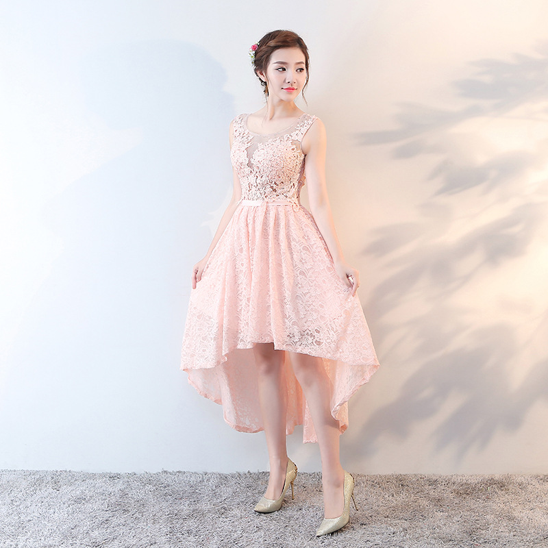 elegant lace cocktail dresses Andrea and Leo WL085 Short White Dress Off White/Nude / 10 main image 1