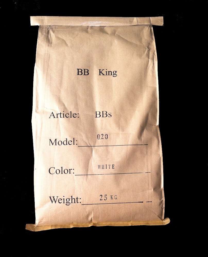 Большая упаковка BB 0,20 г, 25 кг, объемная упаковка для использования или игр