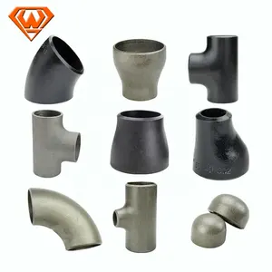 Accesorios de tubería soldados a tope de acero al carbono, pintura, proveedor de Alibaba China - Product Image 1