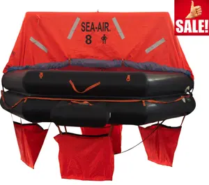 Fishing vessels inflatable liferaft with 8 persons