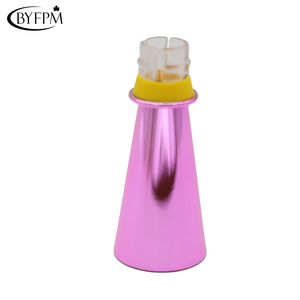 2018 Venta caliente de calidad alimentaria plástico de oro champán sorber para Mini <span class=keywords><strong>Moet</strong></span> botella y botella estándar - Product Image 3