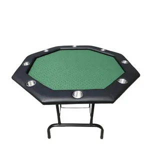 High quality 48 inch octagon 8 seat poker table