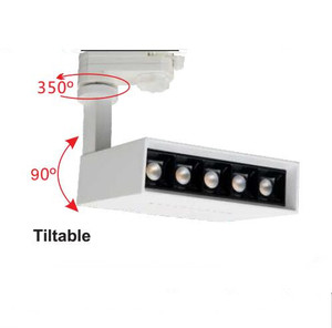 20 W RA90 <span class=keywords><strong>SDCM</strong></span> <<span class=keywords><strong>6</strong></span> led piste lumière 3-phase pour salle d'exposition - Product Image 3