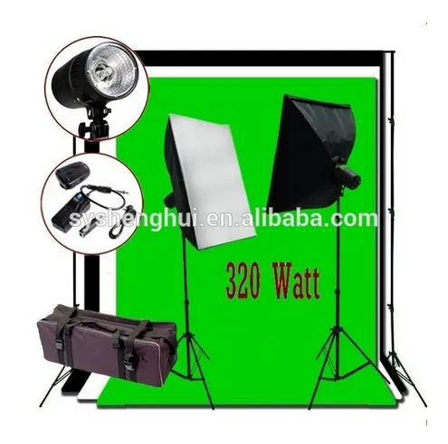 320W Flash/Strobe Softbox Beleuchtung 10x10 Ft Photo Studio Kit 7 ~ 10 Tage CSK-0013 CN;ZHE Akzeptieren SH