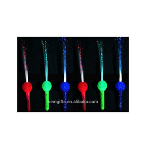Bâton lumineux à fibres optiques LED clignotant, multicolore, <span class=keywords><strong>jouet</strong></span> lumineux pour Noël, concerts, fêtes et cadeaux - Product Image 2