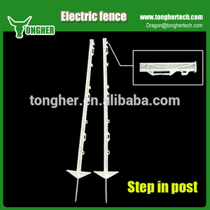 Pvc 106mm cerca eléctrica paso <span class=keywords><strong>en</strong></span> su puesto, post treadin portátil para granja de esgrima - Product Image 1