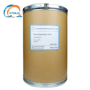 Methylsuccinic zuur CAS 498-21-5, gebruikt als een flux materiaal en een belangrijke kleurstof tussenliggende