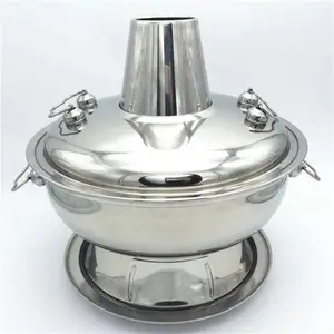 Chineses Charcoal Hot Pot/ Heated Serving Pot/charcoal chimney Hot pot