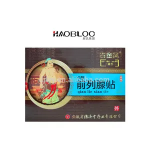 Treatment for prostate heat element heat transfer patch OEM customized Brown Haobloc China Herbal Pain Relief