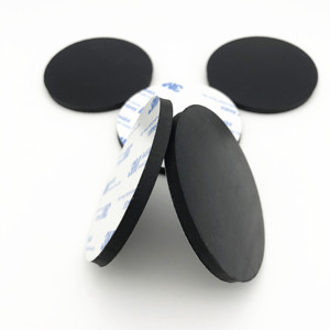 Kaki karet bantalan antiselip silikon berperekat, ketebalan 5mm Diameter 70Mm - Product Image 1