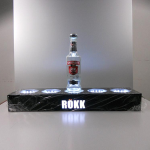 Acrylic Chai Glorifier Led Chiếu Sáng Cơ Sở Cho Bia/Vodka Chai - Product Image 1