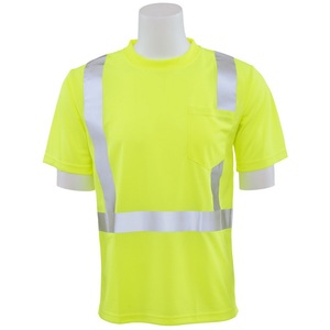 T-shirt vert de sécurité <span class=keywords><strong>Hi</strong></span> <span class=keywords><strong>Vis</strong></span>, classe de travail 2, Offre Spéciale - Product Image 1