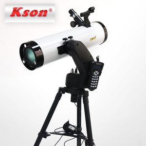 Puissant 6.3 Focal Ratio 102mm ciel 640mm astronomique Informatisé GOTO télescope avec trépied - Product Image 4