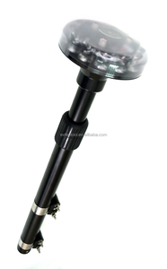 1.45 m polo Monopod <span class=keywords><strong>Extensible</strong></span> De Aluminio llevó la iluminación de la lámpara de Advertencia de la Policía - Product Image 1