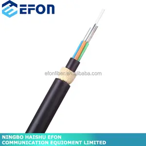 ADSS không có kim loại tất cả các điện môi 200 meter tuổi thọ trên không kevalr sợi armor adss Fiber Optic Cable