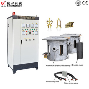 Costo de Horno de Fusión por Inducción de <span class=keywords><strong>Segunda</strong></span> <span class=keywords><strong>Mano</strong></span> de 500 kg, Equipo de Calentamiento por Inducción Usado - Product Image 4