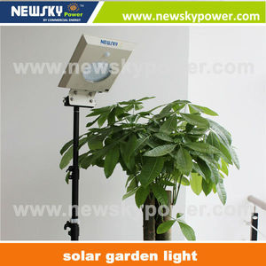 todo en uno al aire libre luz del sensor del interruptor echargeable de luz led de alta potencia led de luz solar - Product Image 2