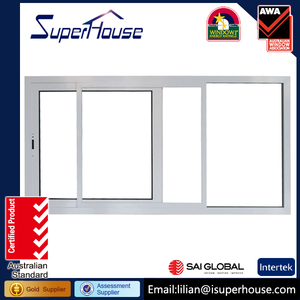 puerta corredera de aluminio de aluminio de la puerta y la ventana con el alemán de hardware as2047 satisfacer - Product Image 1