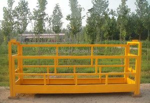 Zlp630 & <span class=keywords><strong>zlp800</strong></span> treo nền tảng làm việc thép Cradle Gondola - Product Image 6