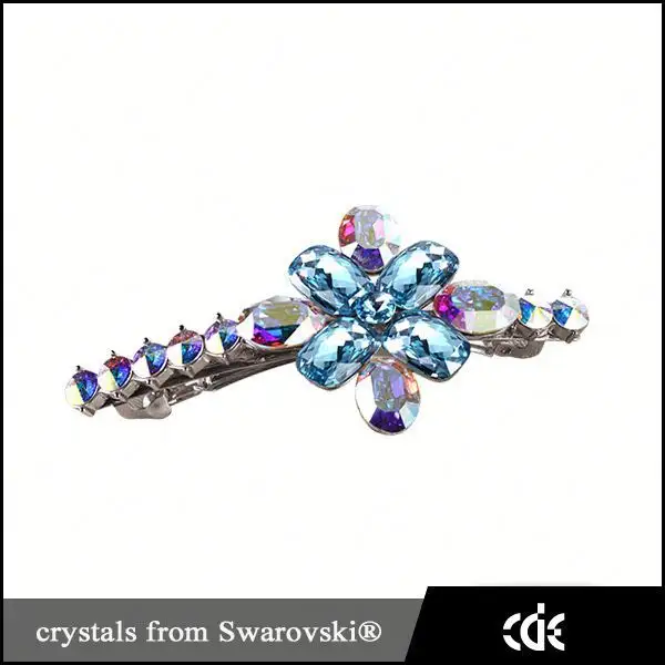 Кристаллы из кристаллов сваровски аксессуары для волос оптовая продажа шпилька