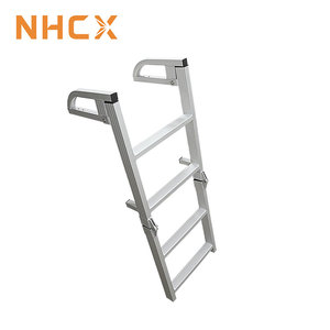 3 pasos ático barco escaleras piscina escalera de aluminio barco pontón escalera - Product Image 1