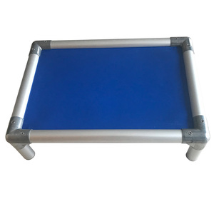 Patrón sólido Básicos Metal Perro Sofá Elevado Refrigeración <span class=keywords><strong>PVC</strong></span> Cama para mascotas Accesorios - Product Image 3