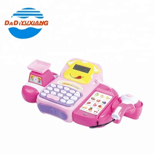 B/O niños pretend supermercado <span class=keywords><strong>juguete</strong></span> <span class=keywords><strong>caja</strong></span> <span class=keywords><strong>registradora</strong></span> <span class=keywords><strong>con</strong></span> micrófono - Product Image 1