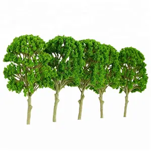 10cm Scale Plastic Miniature Model Tree in China For Architectural Building Layout