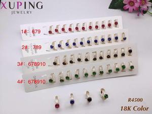 Anello <span class=keywords><strong>2</strong></span> Xuping della Città delle Piccole Merci di Yiwu, Stile Bestseller con Pietre Multicolore - Product Image 2