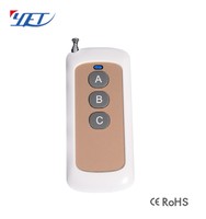 Longue portée sans fil porte automatique de commutateur de télécommande rf