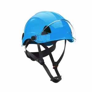 ansi z89.1CE EN397 safety helmet with visor Hot sale hard hat CE Standard Certificate and Forestry helmet Product Type forestry