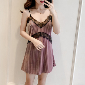 Good Quality Velvet <strong>Dressing</strong> <strong>Gown</strong> 2 Piece Sleepwear Set Women Pajamas Plus Size Velvet Sleepwear - Product Image 5