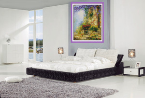 La NKF flor camino colgante <span class=keywords><strong>de</strong></span> pared <span class=keywords><strong>Cruz</strong></span> puntada F424 - Product Image 3