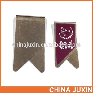 planchette à pince clip <span class=keywords><strong>trombone</strong></span> en acier inoxydable en métal avec impression couleur laminé étiquette - Product Image 3