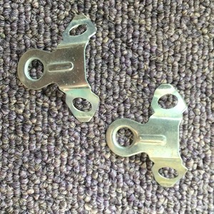 Petite pièce d'estampage Cadre <span class=keywords><strong>photo</strong></span> galvanisé Accessoires de cintre crantés - Product Image 3