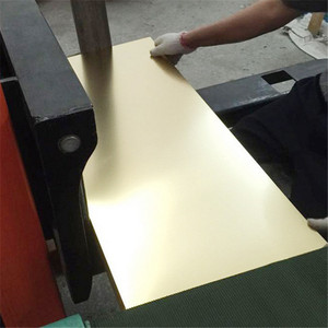 Feuille de <span class=keywords><strong>bronze</strong></span>/ASTM H68 <span class=keywords><strong>Prix</strong></span> pour plaque de laiton martelé/tôle de laiton perforée - Product Image 6