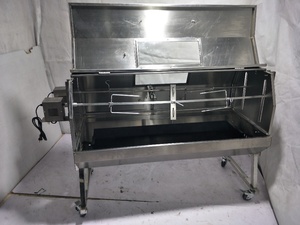 HDL03 Girarrosto a Doppia Posizione <span class=keywords><strong>per</strong></span> Arrosto, <span class=keywords><strong>Barbecue</strong></span> da Festa con Cappa, <span class=keywords><strong>Griglie</strong></span> a Gas in Acciaio Inossidabile 304 <span class=keywords><strong>per</strong></span> Alimenti HDL04 - Product Image 3