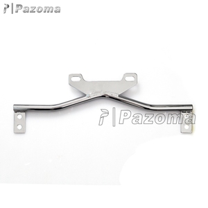 Support de support universel de clignotant de projecteur de moto chromé adapté pour <span class=keywords><strong>Harley</strong></span> Honda Suzuki Kawasaki Yamaha - Product Image 5