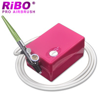 Portable Brosse à Air Set mini aérographe Maquillage kit D'aérographe Compresseur D'air Ensemble pour maquillage Corps Peinture Tatouages Temporaires