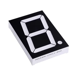 2.3 inch LED (licht emitting diode) 7-segment array display rode