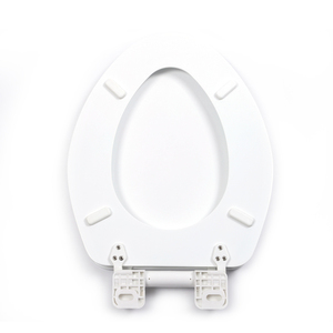 Bois moulé En Plastique Allongé à Fermeture Douce Charnière Modèle Stylé siège de toilette portatif - Product Image 4